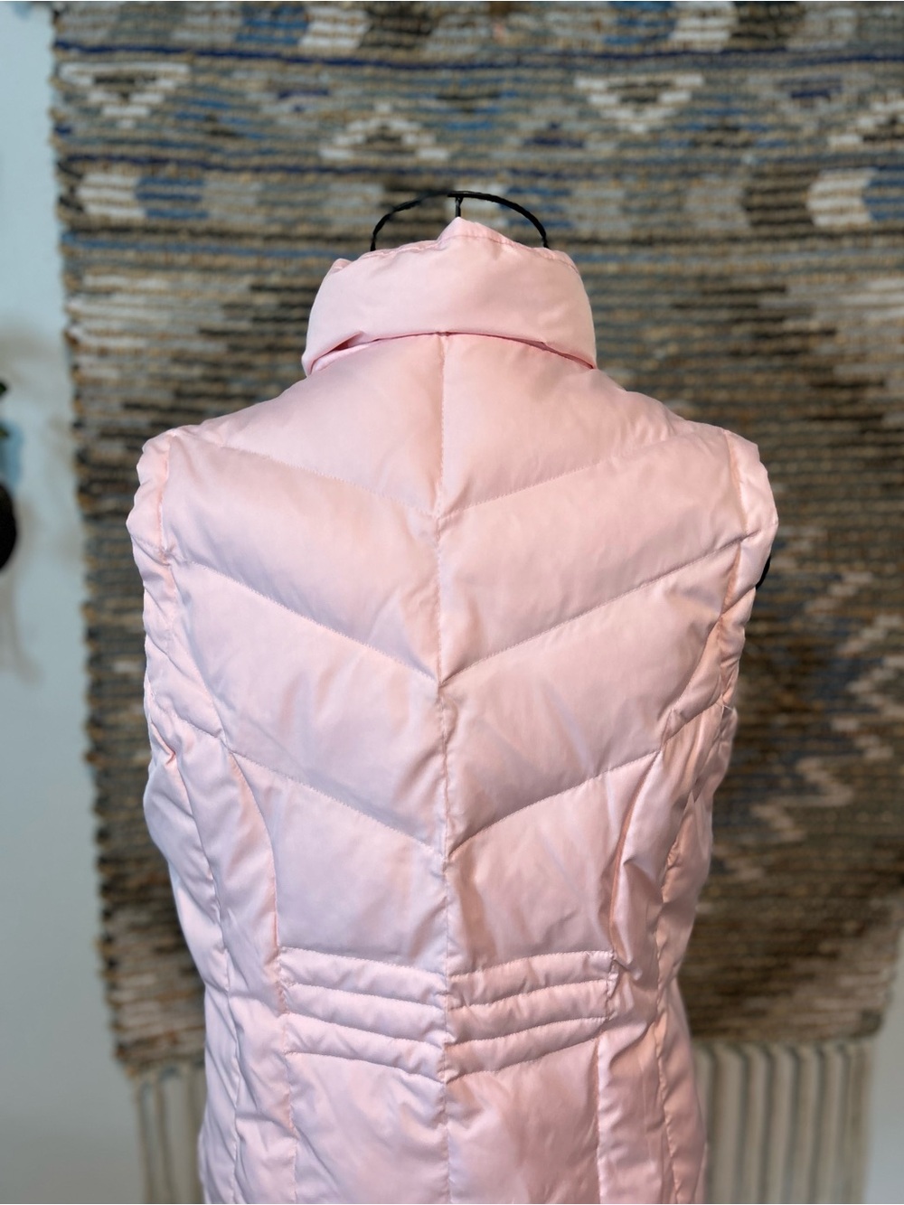 Athletic Works Light Pink Quilted Puffer Vest - Women's Sleeveless Jacket - Picture 7 of 9